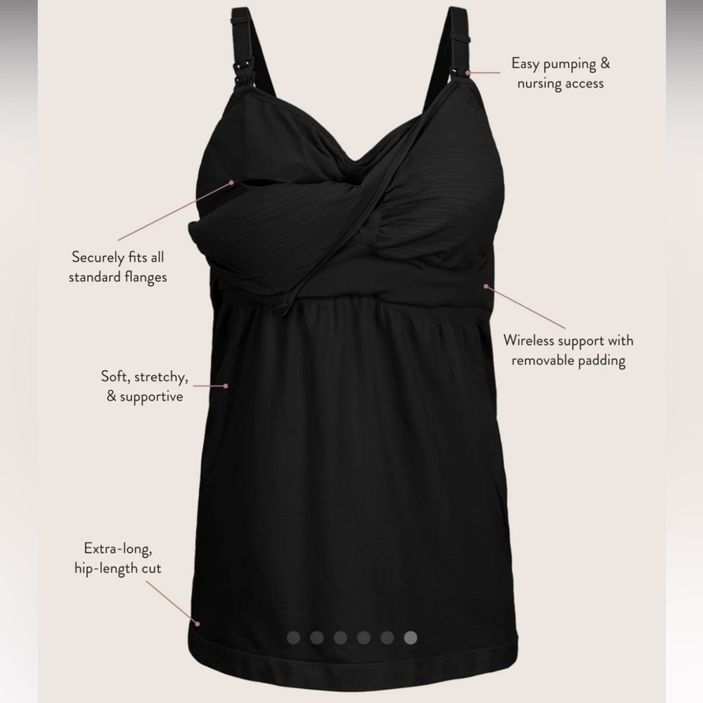 Kindred Bravely Hands Free Nursing Pumping Tank